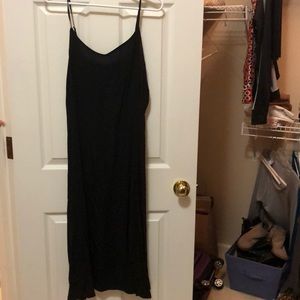 black midi old navy dress